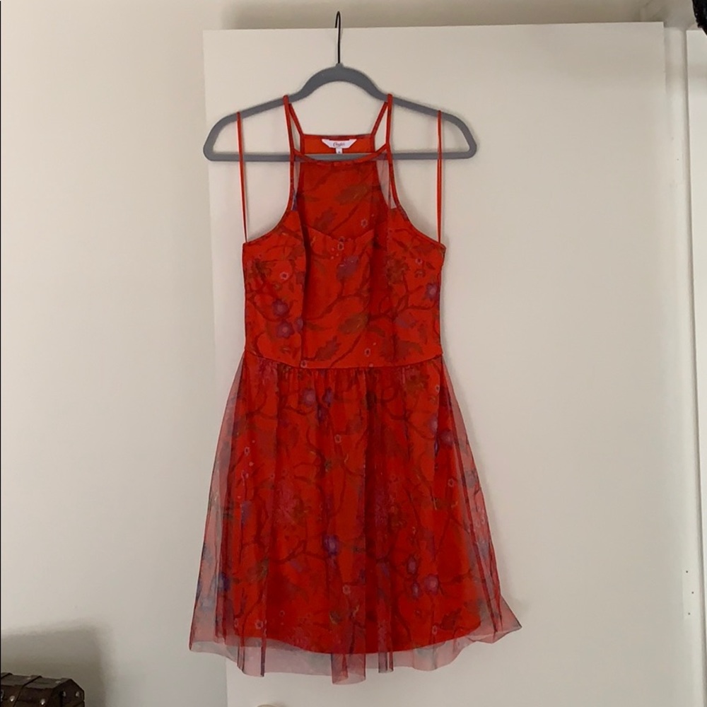 Candies Little Red Tulle Dress